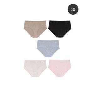 [푸마 언더웨어]여성 컴포터블 레이온 삼각팬티 5종세트