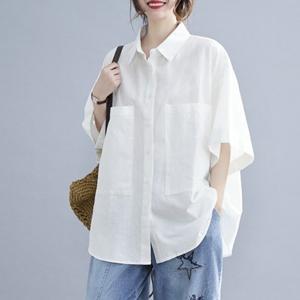 [블랙퀸] 크라디 루즈핏 빅포켓 셔츠 blk003703