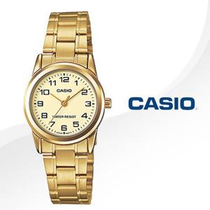 카시오(CASIO)여성시계(LTP-V001G-9B/메탈 밴드)