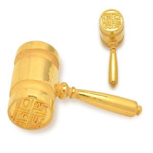 [골드모아]순금 돌선물 도장 3.75g 24k [판사봉]