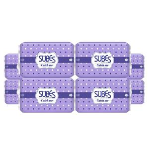 슈베스 생리대 캐치미 슬림 슈퍼롱 오버나이트 6p x8팩