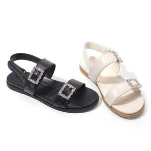 갤러리아_세라 여성 캐주얼 스트랩 샌들 슬링백 C23S405 컬러 2종 1CM