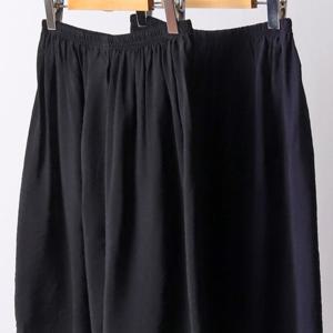 무지 인견 밴딩 반바지 306J066S 빅사이즈 여성