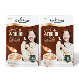 소유진 프리미엄 스테비아 커피믹스 100T X  2박스(총 200포)