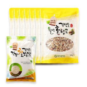 [김연도혼합곡] 웰빙혼합곡 500gx10봉+웰빙 찰보리 600g