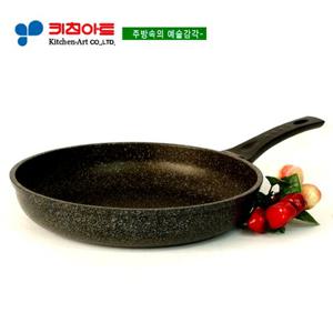 키친아트 슈프림스톤(은나노)열센서 후라이팬28CM