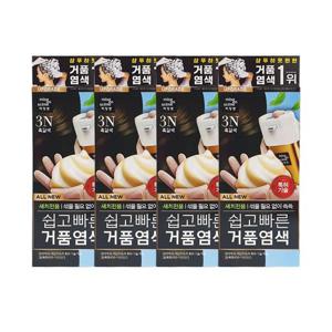 [미쟝센]미쟝센 올뉴 쉽고빠른 거품염색 3N 흑갈색 x4
