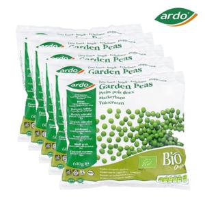 [ARDO] 냉동 유기농 완두콩 600g x 5팩