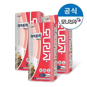 [모나리자 프리미엄] 화이트리 키친타월 150매 8롤 3팩 (총24롤)