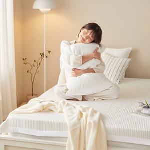[솔라자르] 코오롱 원사 아이스톤 냉감패드 베개커버(솜 별도)