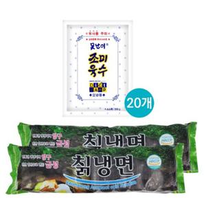 [월드홀마켓] 금성 칡 물냉면 20인분 (칡냉면4kg+육수20개)