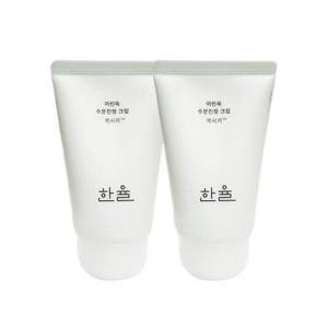 한율 어린쑥 수분진정 크림 55ml+55ml 더블기획 (AD)