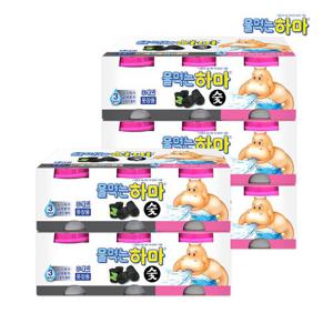 [물먹는하마] 옷장용 참숯 제습제 3P x5개