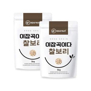 [이잡곡이다] 25년 햇 국산 찰보리 5kg X 2봉