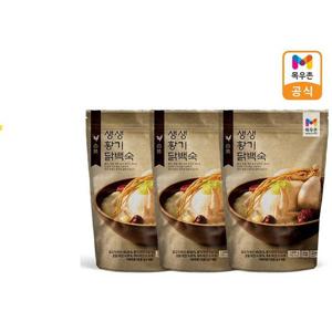 목우촌 생생 황기닭백숙 1kg x 3개