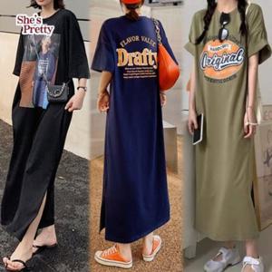 [쉬즈프리티] 썸머트렌드프린팅롱원피스3종택일