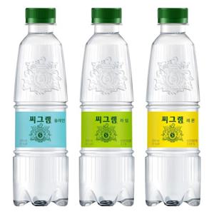 씨그램 3종선택 350ml x  총 24개 라임 레몬 플레인