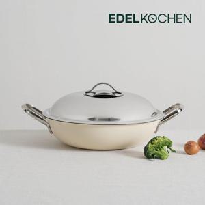 갤러리아_통3중 클래식L 파티웍+스티머 28cm (아이보리)