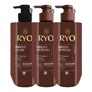 [려]려 흑운 볼륨 앤 모근강화 샴푸 592ml + 컨디셔너 592ml x2
