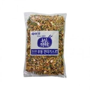 우동 농심가락 디테일 구성 건더기스프 500g 후레이크