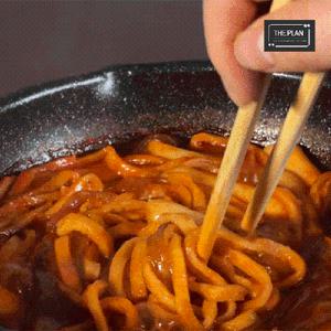 더플랜 목련 오당볶이(떡볶이/당면/어묵포함) 맵기 보통(2인분) 470g X2팩