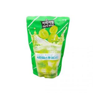 카페리얼 샤인머스켓 에이드 230ml x 10개입 파우치 음료 포도음료
