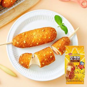 [하림] 포켓몬 치즈핫도그 425g × 2팩 (포켓몬 홀로그램 씰)