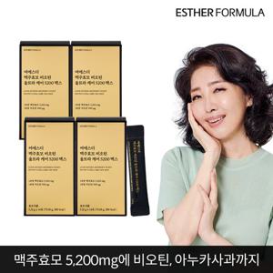 여에스더 맥주효모 비오틴 울트라 케어 5200 맥스 4개