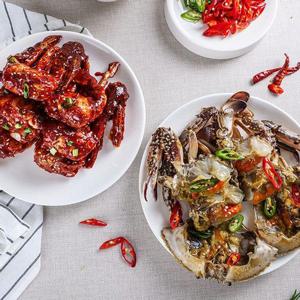 [푸드맛남] 원조 이정녀 삼대 인천게장 간장게장2kg(암게3미)+양념게장1kg(숯게4미/8조각)