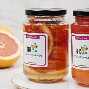 [봄봄푸드] 수제청 자몽청 500g 슬라이스