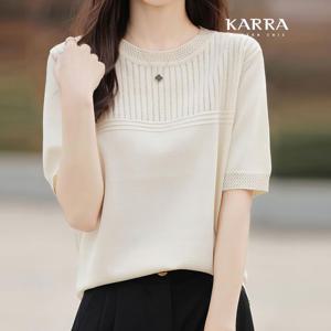 KARRA 미니펀칭라인니트_A4M0484
