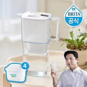 브리타 정수기 리켈리 2.2L + 총필터 4입