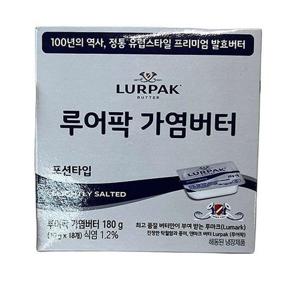 루어팍 가염버터컵 10g x 18 x 1개 m26843