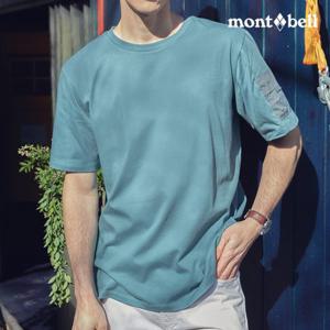 몽벨 남성 퍼포먼스L 라운드 반팔 티셔츠_MW3GMMRH202