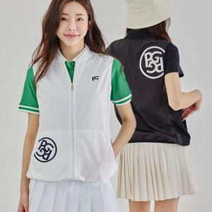 [제이투제이]여성골프 PG싱글 바람막이조끼 골프자켓