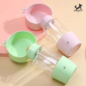 딩동펫 반려동물 아웃도어 크라운 텀블러 급수기