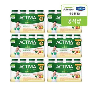 [풀무원다논] 액티비아 스무디 골드키위사과 4입(150ml x 4입) x 6개