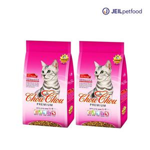 제일펫푸드 슈슈 프리미엄 캣 1.5kg 2개 / 고양이사료