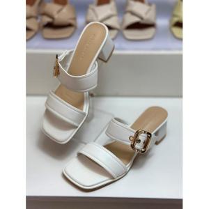 메이피플 세이브존02 버클 장식 포인트 5CM 뮬 블로퍼 MP615SMT05030001