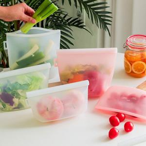 릴리브 이중잠금 실리콘 지퍼백 9종세트(500ml 3p+1000ml 3p+1500ml 3p)