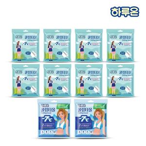 하루온 냉타올 쿨링타올 25매 (일반형 40매+대형 10매)/쿨링시트 -7도 쿨 냉각시트 2시간 지속