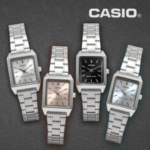 CASIO 카시오 LTP-V007D 4종 여성 메탈 밴드시계