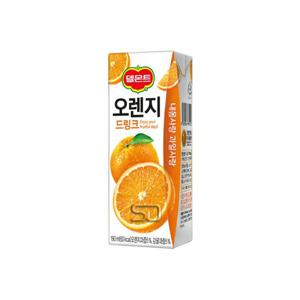 [델몬트]드링크팩 오렌지 190ml x 64팩 주스