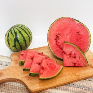 [푸드맛봄 수박] 고창 애플수박 3수 (600g~800g 내외)/25년햇과