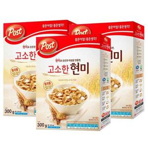 갤러리아_포스트 통곡물 고소한현미 300g x 3개+사은품랜덤증정