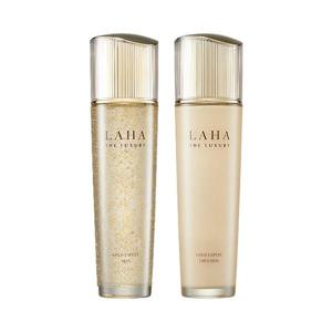 [기타 (뷰티)]이자녹스 라하 더 럭셔리 골드 엑스퍼트 스킨 150ml + 에멀전 150ml