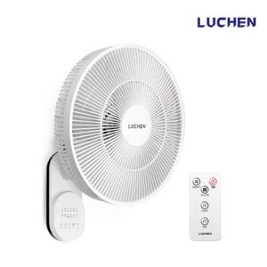 루첸 저소음 에어빔 벽걸이 리모컨 조용한 써큘레이터형 선풍기