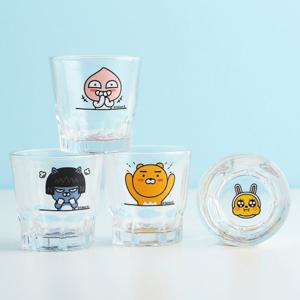 카카오프렌즈 희노애락 소주잔 4P