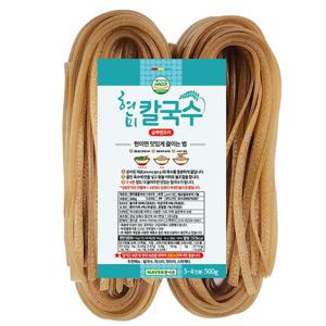 [팜쿡] 글루텐프리 우리 현미쌀 칼국수 500g x 3팩 (9인분)