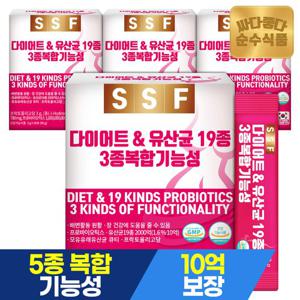 순수식품 다이어트 유산균 4박스 x 30포 가르시니아 프리바이오틱스 프로바이오틱스